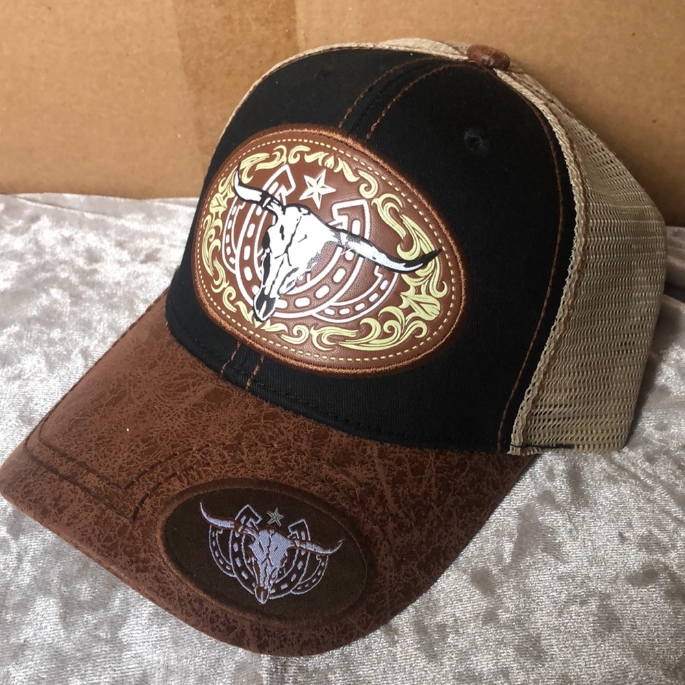 Mens Western Star Hat Cap Cachucha
